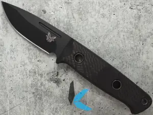 Benchmade 165BK Mini Bushcrafter CPM-CruWear Fixed Blade