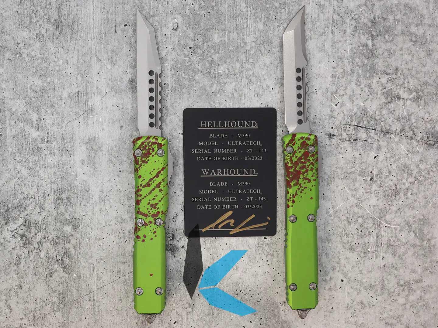 Microtech Ultratech Zombie - Tech 119-10 Set Z143 - Image 3
