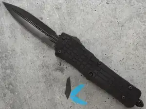 Microtech Combat Troodon Delta D/E Frag Shadow 142-1 CT-DSH