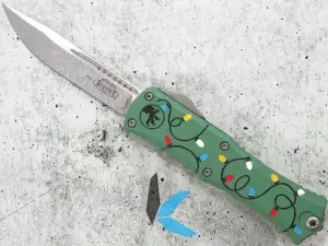Microtech Hera II Mini S/E Signature Series, Christmas Green, 1703M-10 GRCMAS
