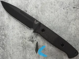 Benchmade 163BK Bushcrafter  CPM-Cruwear Fixed Blade