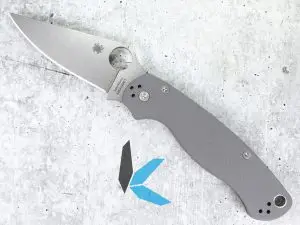 Spyderco Paramilitary 2 Maxamet C81GPDGY2