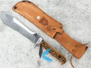 Pre-Owned Puma White Hunter with Stag Handle