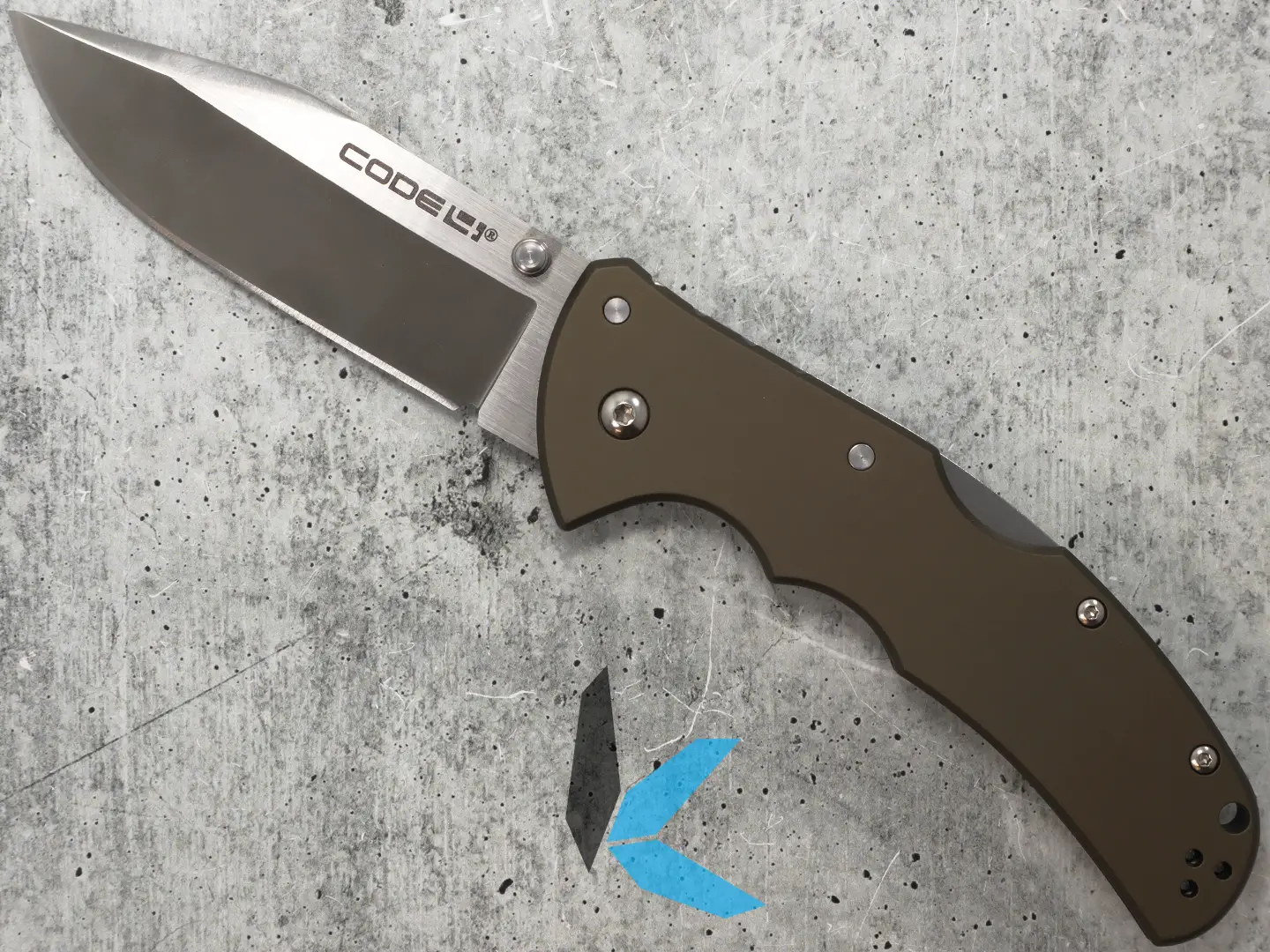 used Cold Steel CODE 4 folding pocket knife w/o box