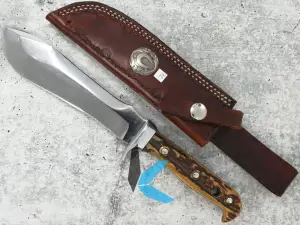 Pre-Owned Puma 6384 White Hunter with Stag Handle