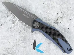 Kershaw 7007CF Natrix Blue G-10 Carbon Fiber Flipper Knife