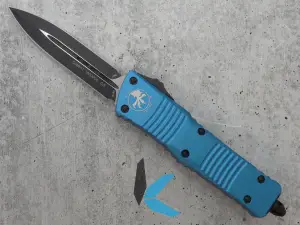 Microtech 142-1 BL Combat Troodon D/E Blue Standard