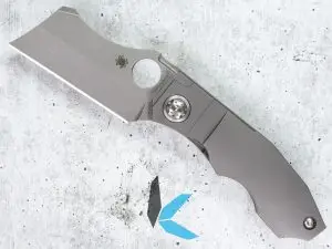 Spyderco Stovepipe, Titanium Frame Lock, Folding Knife C260TIP
