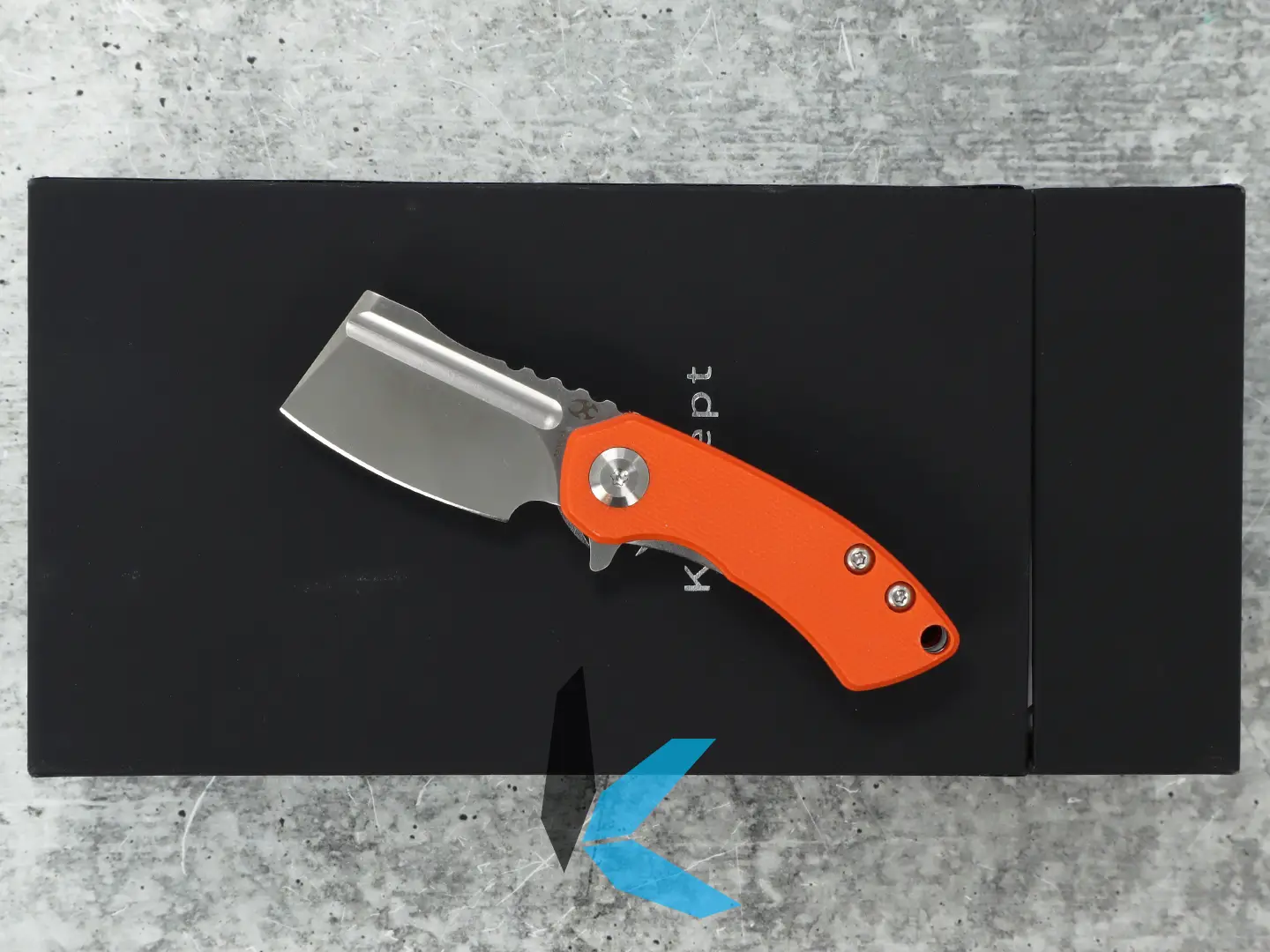 Used Kansept Mini Korvid Orange with Box