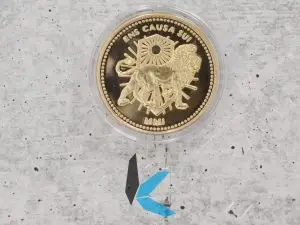 Microtech Continental Medallion 24 Gold Embellished