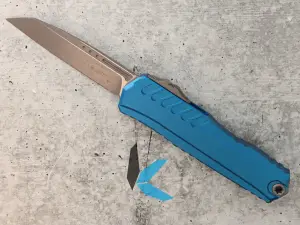 Microtech Auto Cypher II S/E Blue, Apocalyptic STD 1241-10 APBL