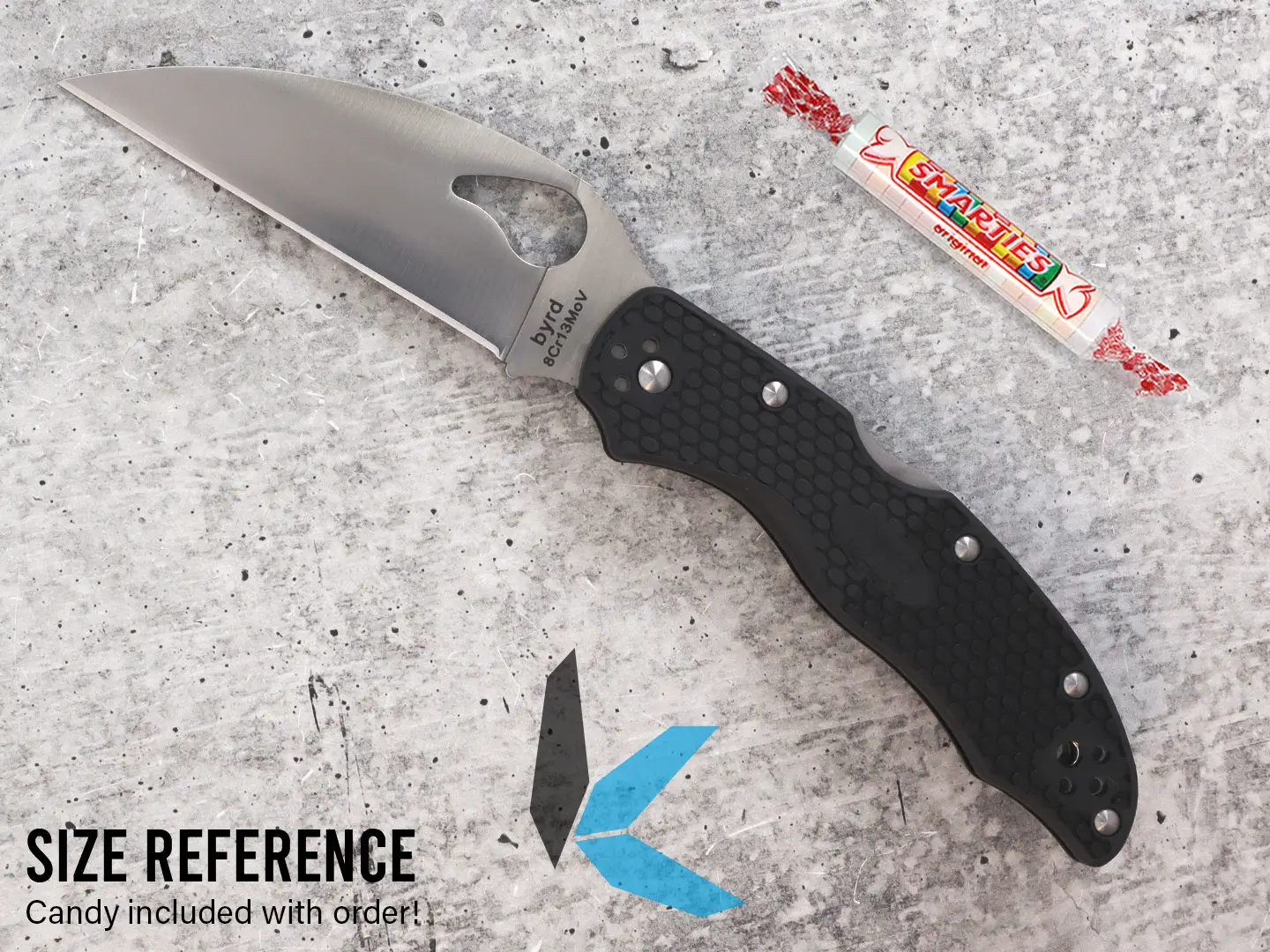 Byrd Harrier Wharncliffe Knife BY01PBKWC2 - Image 3