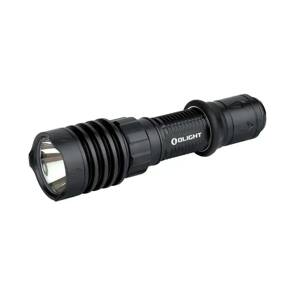 Olight Warrior X4 Rechargeable Long Range Tactical Flashlight with Tail Switch
