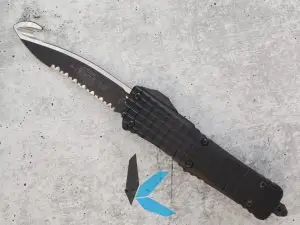 Microtech Combat Troodon Frag HS Rescue Tactical Full Serrated 601-3 THS Rescue