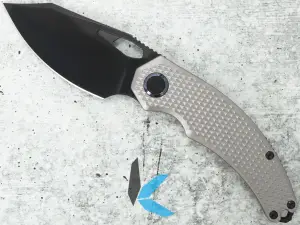 Kunwu Knives K706T-4 Padre Framelock DLC