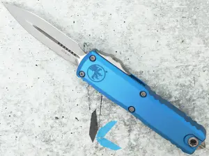 Microtech UTX-85 D/E Gen III Blue SW STD 1232-10 BL