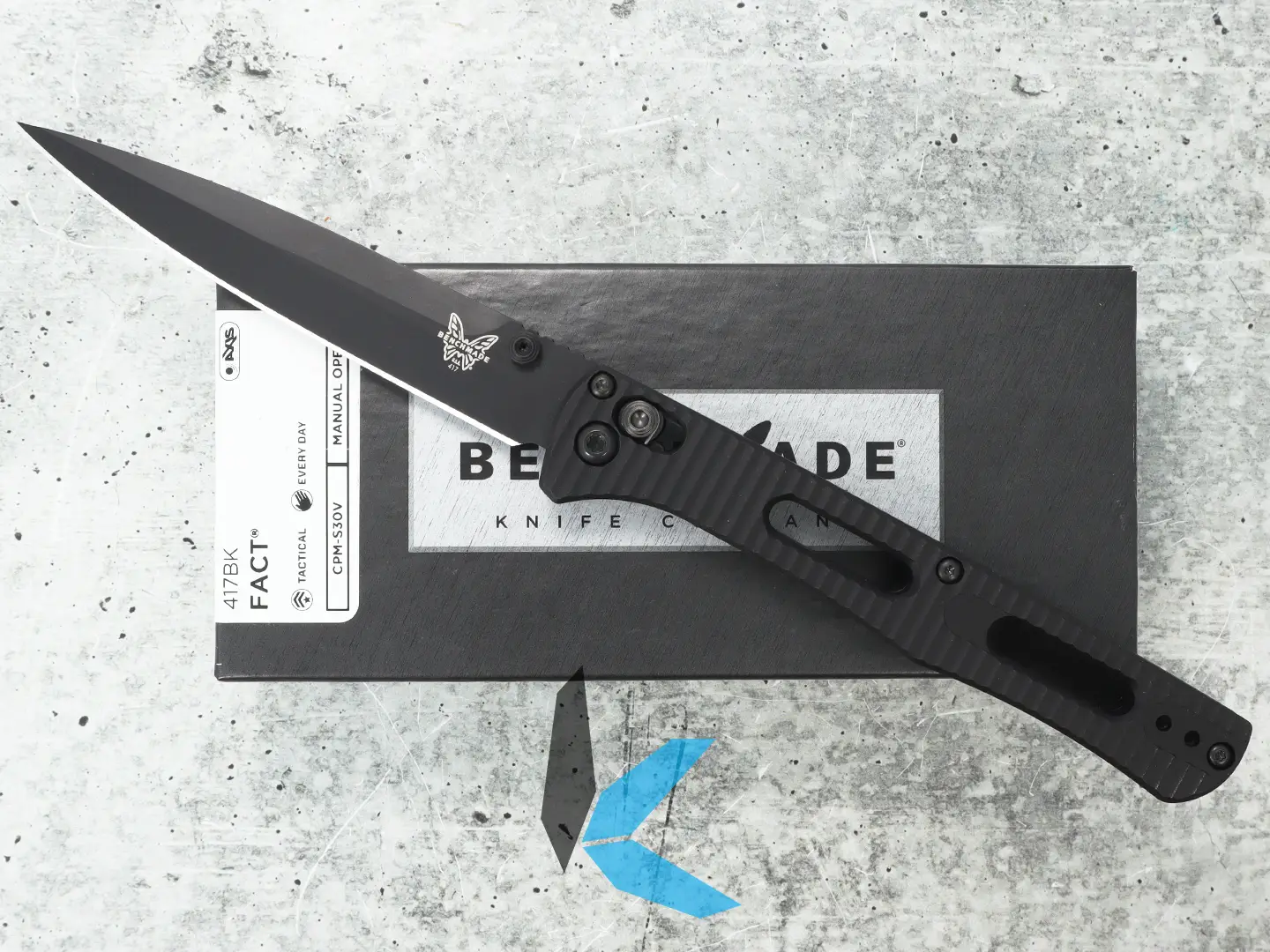 Used Benchmade 417BK Fact with Box