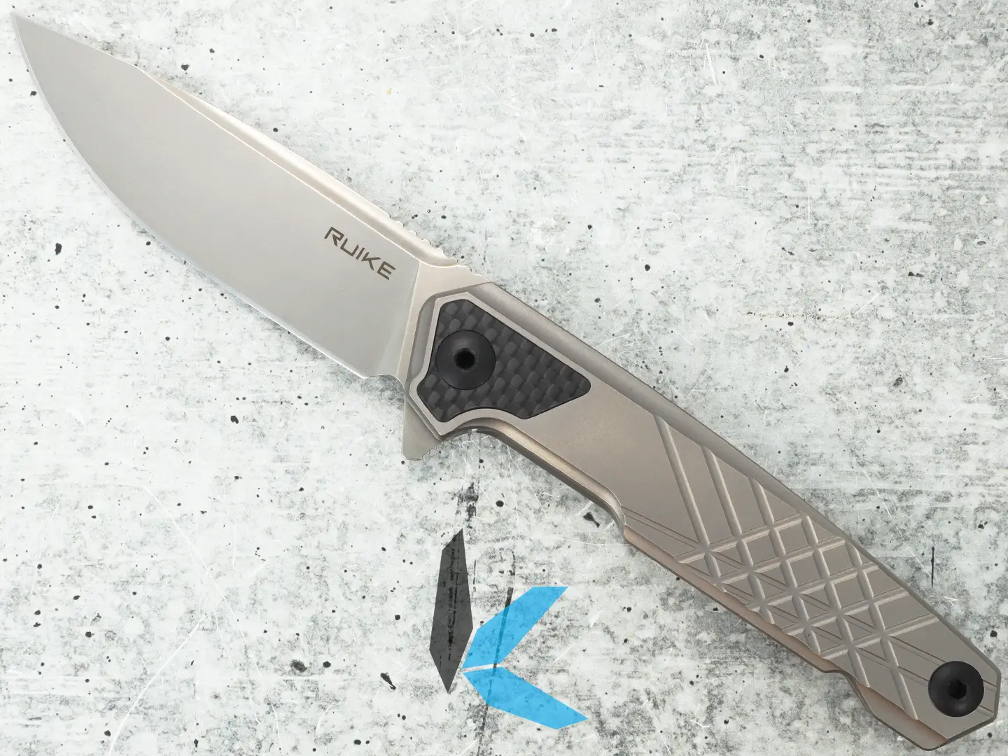 Used Ruike M875-TZ Folding Knife with Box - Image 2