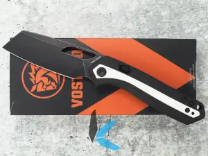 Used Vosteed A1806 Kroc, 14C28N Blade Steel with Box