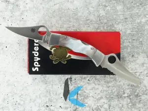 Used Spyderco C112P&SBP Micro Dyad with Box