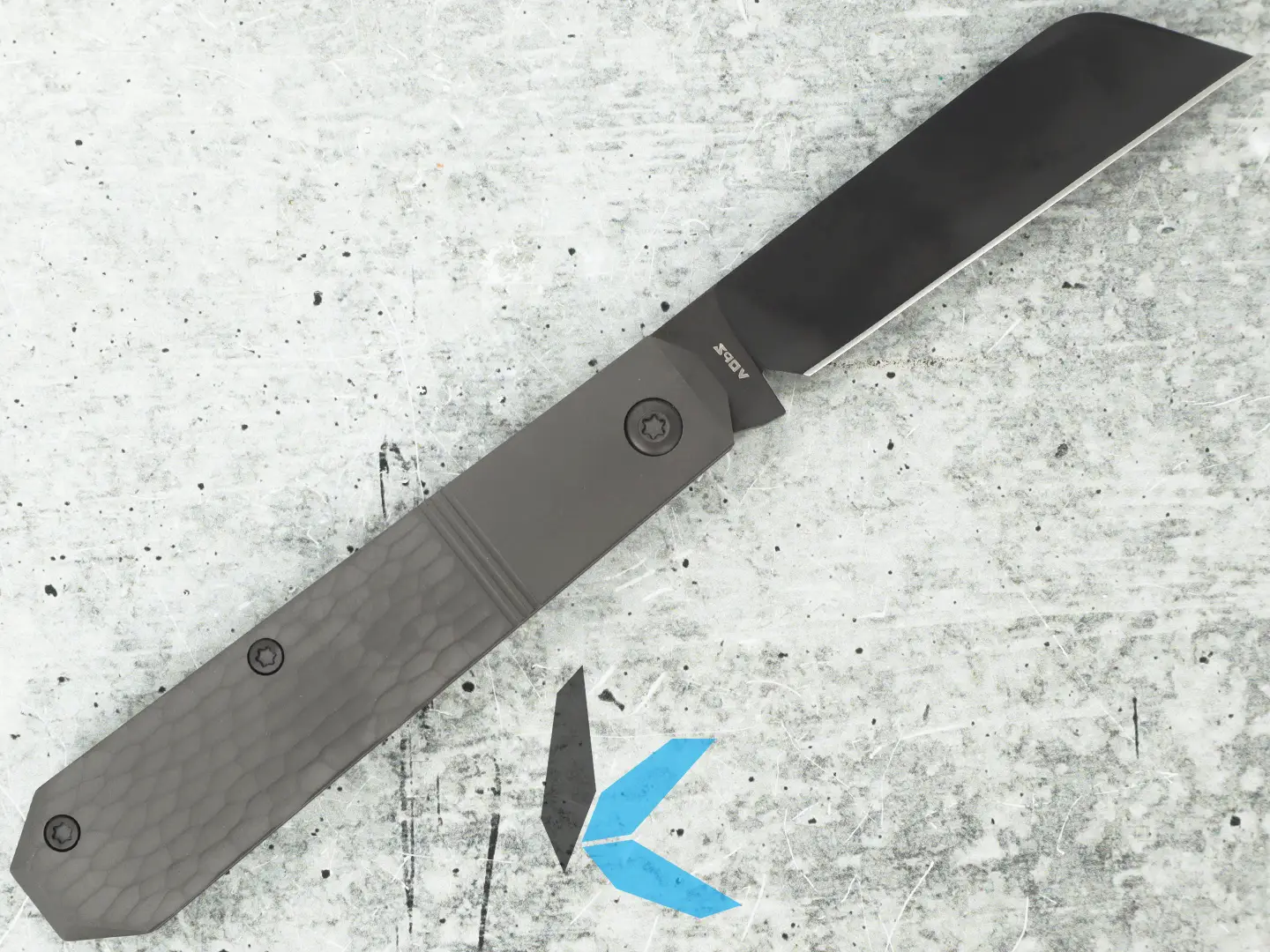 Used Jack Wolf Knives MIDNI-02-TI-JIG-REV-TUX Midnight Jack with Box and Can - Image 3