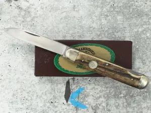 Used Weidmannsheil Folding Single Blade Knife with Box